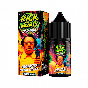 Купить Ар RICK and MORTY BAD TRIP HARD "Манго персик личи" 30-20 Ар RICK and MORTY BAD TRIP HARD "Манго персик личи" 30-20